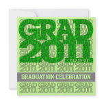 Class Of 2011 Graduation Party Invitation 03D