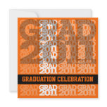 Class Of 2011 Graduation Party Invitation 03JJ