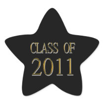 Class Of 2011 Graduation Stickers