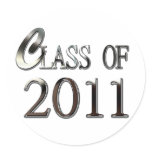 Class Of 2011 Graduation Stickers
