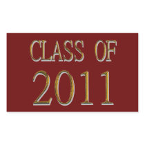 Class Of 2011 Graduation Stickers