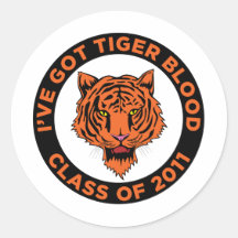 Class of 2011 stickers