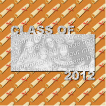 Class of 2012 Cut Out Photo Frame - Diplomas