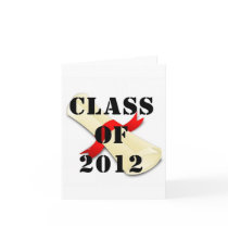 Class of 2012 Note Card