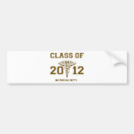 Class of 2012 Nursing Dept. Bumper Stickers