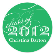Class of 2012 Sticker- Customise it!
