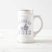 Class of 2012 Thumbs Up - Grey Mugs