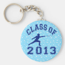 Class Of 2013 Fencing Key Chain