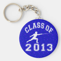 Class Of 2013 Fencing Keychain