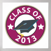 Class of 2013 Graduation Poster