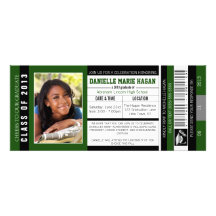 Class of 2013 Graduation VIP Admission Ticket Announcement