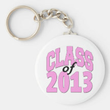 Class of 2013 Pink Key Chains