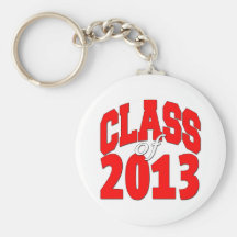 Class of 2013 (red2) keychains
