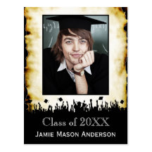 Class of 2013 Sheep Skin Senior Graduation Invite Post Card
