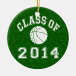 Class Of 2014 Basketball Christmas Ornament