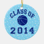 Class Of 2014 Basketball Christmas Tree Ornaments