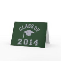 Class Of 2014 Graduation - Grey 2 Greeting Card