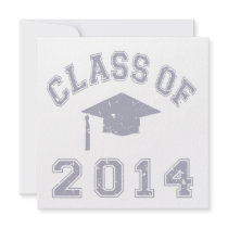 Class Of 2020 graduation - Grey Custom Invitation