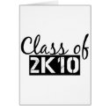class of 2k10 (2010) cards