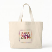class of 2k14, class of 2014 canvas bag