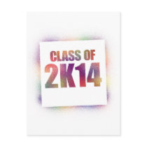 class of 2k14, class of 2014 post cards