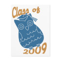Class Owl postcards