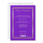 Class Reunion Invitation -- Any Year Invitation