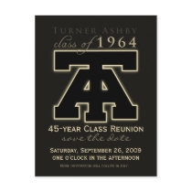 Class Reunion Save-the-Date Announcement