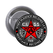 CLASS WAR - Fight The Power Pin