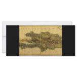 Classic 1805 Antiquarian Map of Hispaniola rack cards