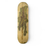 Classic 1805 Antiquarian Map of Hispaniola Skate Boards
