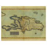 Classic 1823 Antiquarian Map of Hispaniola & Haiti Flyer Design