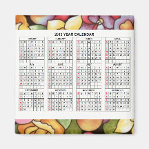 classic  2013 Calendar Magnet