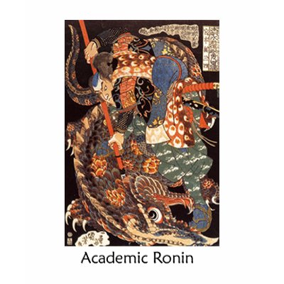 Classic Academic Ronin women's  tee T Shirt by AcademicRonin