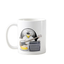 Classic American Guitar and Amplifier Tux Mugs