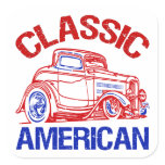 Classic American Sticker