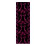 Classic Baroque Pattern Bookmark Business Card