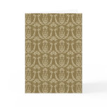 Classic Baroque Pattern Greeting Card