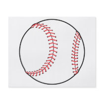 classic baseball design custom flyer