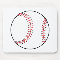 classic baseball design mousemats