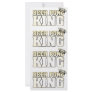 Classic Beer Pong King Full Color Rack Card