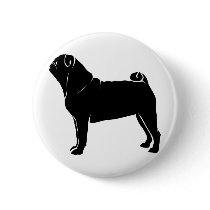 Classic Black Pug Design