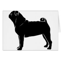 Classic Black Pug Design