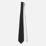 Classic Black Custom Tie