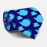 Classic Blue Teapot Neckties