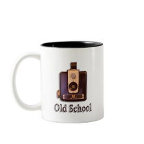 Classic Box Camera 1950s - Old School Mugs