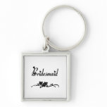 Classic Bridesmaid keychains