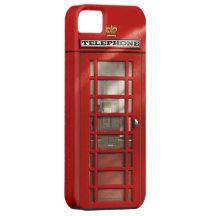 Classic British Red Telephone Box iPhone 5 Case