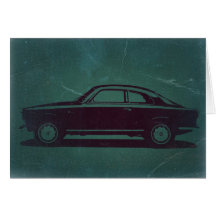 Classic car card