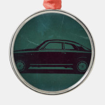 Classic car christmas ornaments